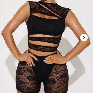 Lace Romper